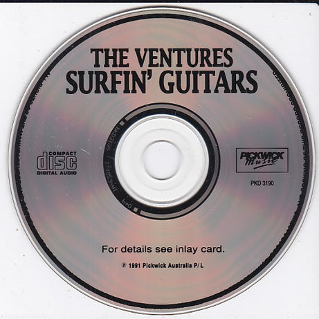 The Ventures : Surfin' Guitars (CD, Album, Comp)