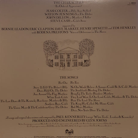 Various : White Mansions (A Tale From The American Civil War 1861-1865) (LP, Album)