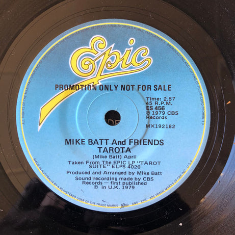 Mike Batt And Friends : Lady Of The Dawn (7", Single, Promo)