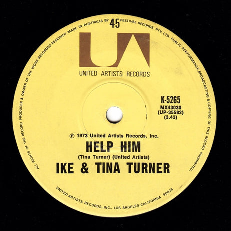 Ike & Tina Turner : Nutbush City Limits (7", Single)