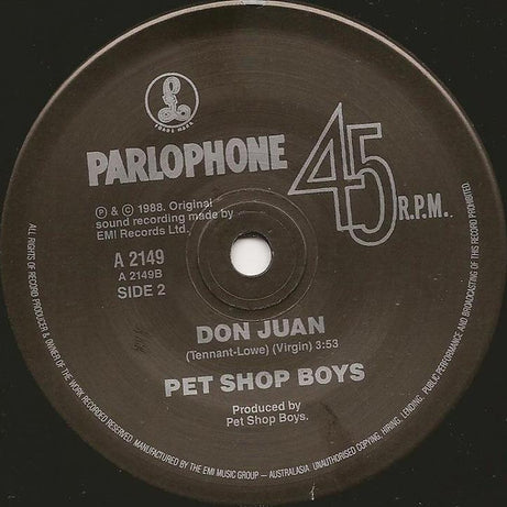 Pet Shop Boys : Domino Dancing (7", Single)