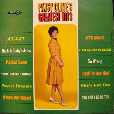 Patsy Cline : Greatest Hits (LP, Comp, RE)