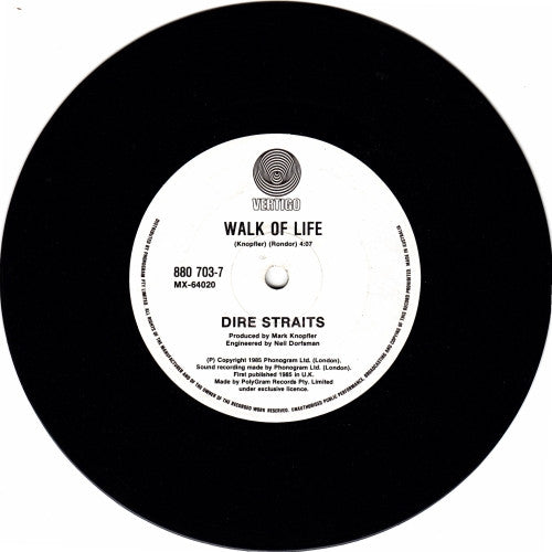 Dire Straits : So Far Away (7", Single)