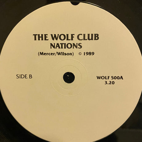 The Wolf Club : Salvation (7")