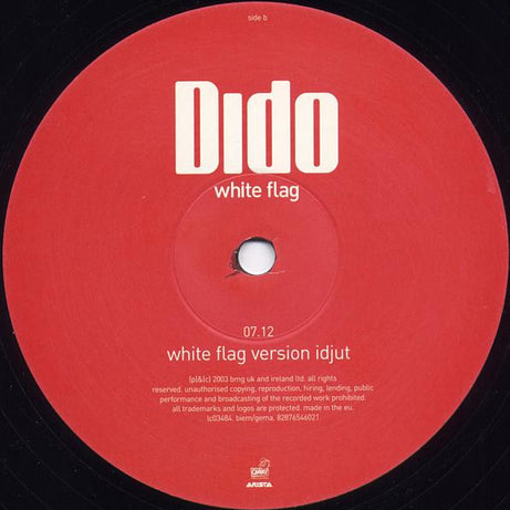 Dido : White Flag (12", Single)
