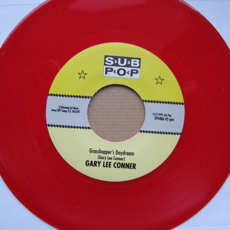 Gary Lee Conner : Grasshopper's Daydream b/w Behind The Smile (7", Single, Ltd, Red)