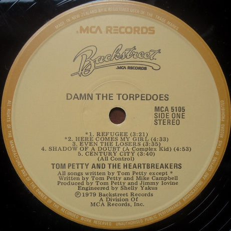 Tom Petty And The Heartbreakers : Damn The Torpedoes (LP, Album)