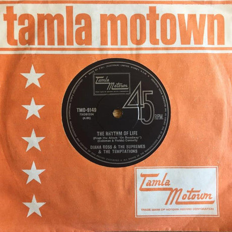 The Supremes & The Temptations : The Rhythm Of Life (7", Single)