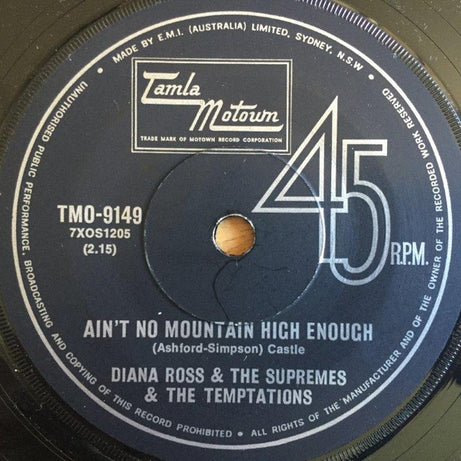 The Supremes & The Temptations : The Rhythm Of Life (7", Single)