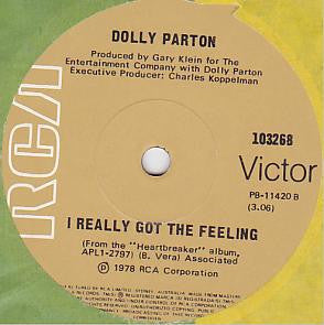 Dolly Parton : Baby I'm Burnin' (7", Single)