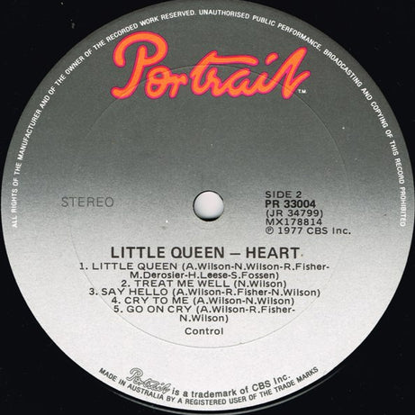 Heart : Little Queen (LP, Album)