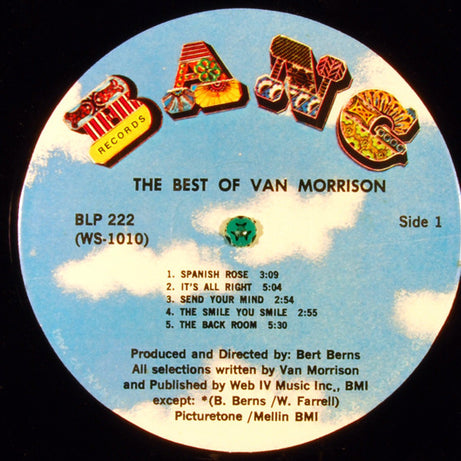 Van Morrison : The Best Of Van Morrison (LP, Comp, RE)