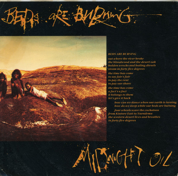 Midnight Oil : Beds Are Burning (7", Single)