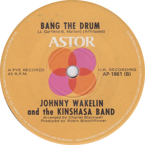Johnny Wakelin & The Kinshasa Band : Black Super Man (Muhammad Ali) (7", Single)