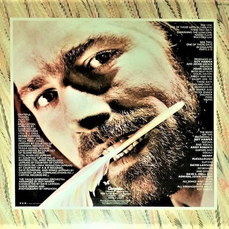 Roy Harper : One Of Those Days In England (Bullinamingvase) (LP, Album)