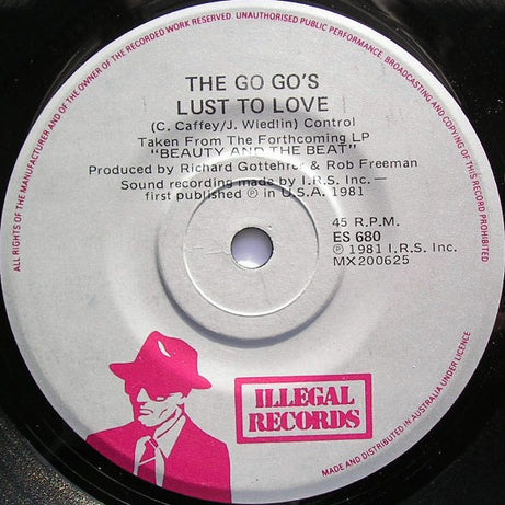 Go-Go's : Our Lips Are Sealed (7", Single)