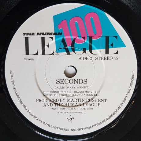 The Human League : Don't You Want Me (7", Single)