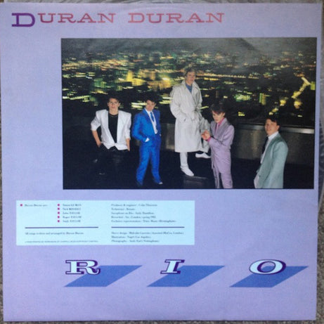 Duran Duran : Rio (LP, Album)