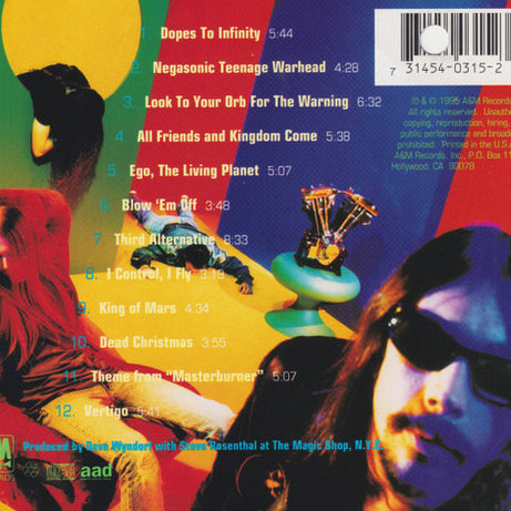 Monster Magnet : Dopes To Infinity (CD, Album, Promo)