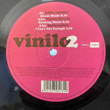 Various : I Love House - The Best Of (12")