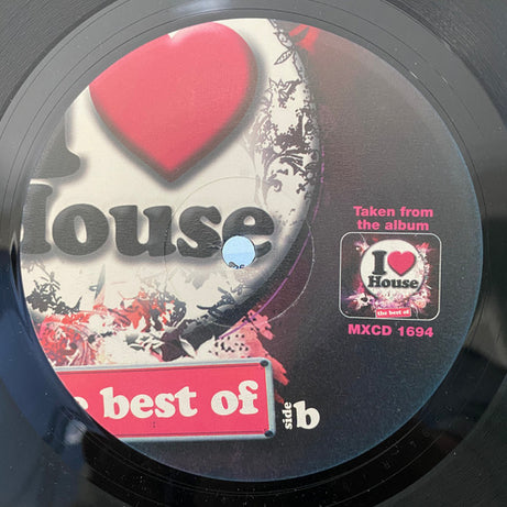 Various : I Love House - The Best Of (12")