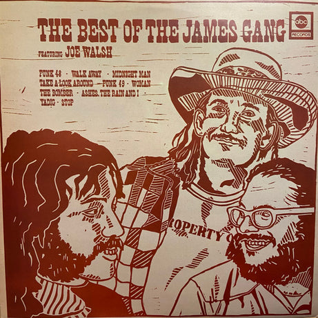 James Gang Featuring Joe Walsh : The Best Of The James Gang Featuring Joe Walsh (LP, Comp, RE)