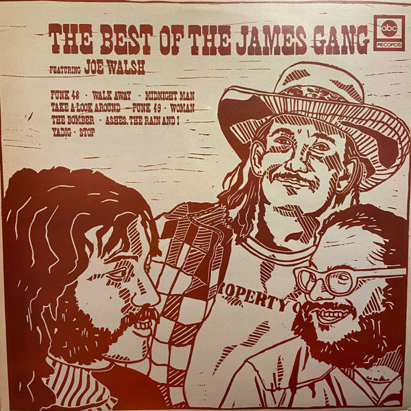 James Gang Featuring Joe Walsh : The Best Of The James Gang Featuring Joe Walsh (LP, Comp, RE)