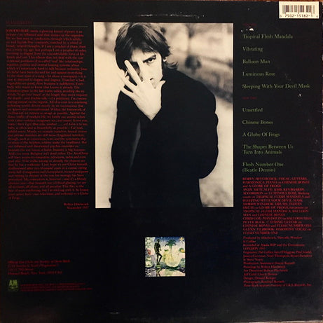 Robyn Hitchcock And The Egyptians* : Globe Of Frogs (LP, Album, EMW)
