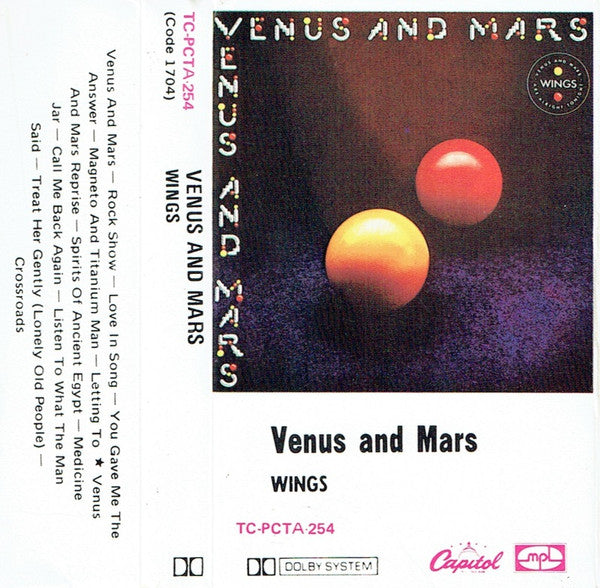 Wings (2) : Venus And Mars (Cass, Album)