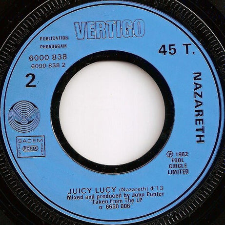 Nazareth (2) : Dream On (7", Single)