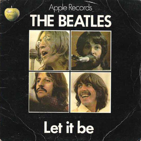 The Beatles : Let It Be (7", Mono)