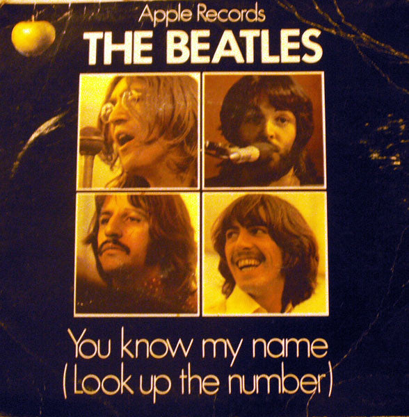 The Beatles : Let It Be (7", Mono)