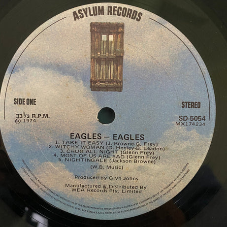 Eagles : Eagles (LP, Album)