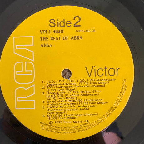 ABBA : The Best Of ABBA (LP, Comp)