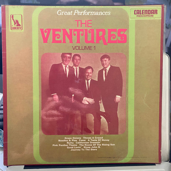 The Ventures : Great Performances Volume 1 (LP, Comp)