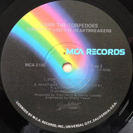 Tom Petty And The Heartbreakers : Damn The Torpedoes (LP, Album)