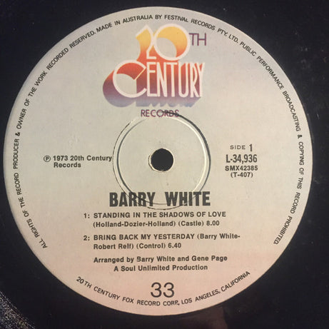Barry White : I've Got So Much To Give (LP, Album)