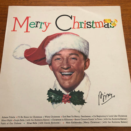 Bing Crosby : Merry Christmas (LP, Album, RE)