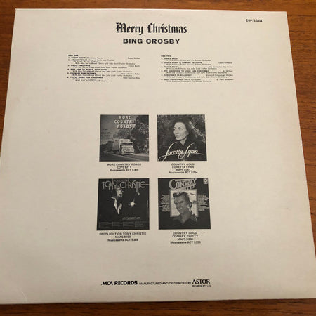 Bing Crosby : Merry Christmas (LP, Album, RE)