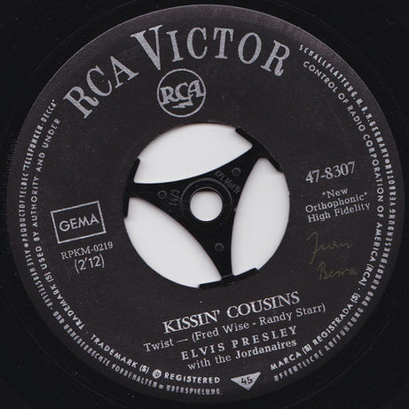 Elvis* : Kissin' Cousins (7", Single)