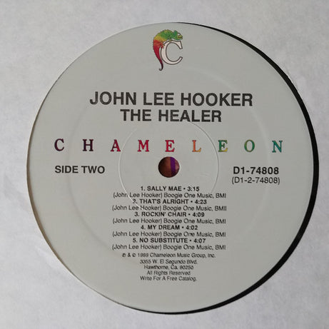 John Lee Hooker : The Healer (LP, Album)