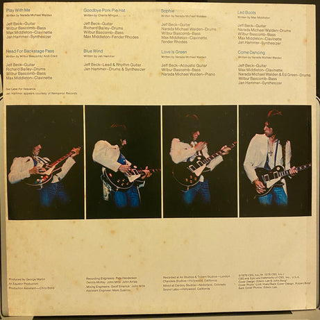 Jeff Beck : Wired (LP, Album)