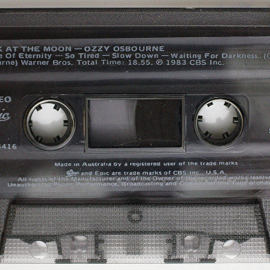 Ozzy Osbourne : Bark At The Moon (Cass, Album, Dol)