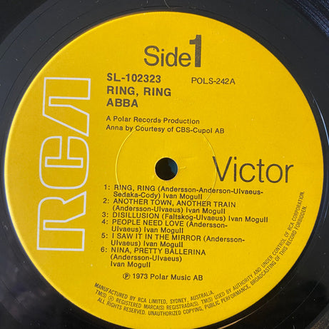 ABBA : Ring Ring (LP, Album)