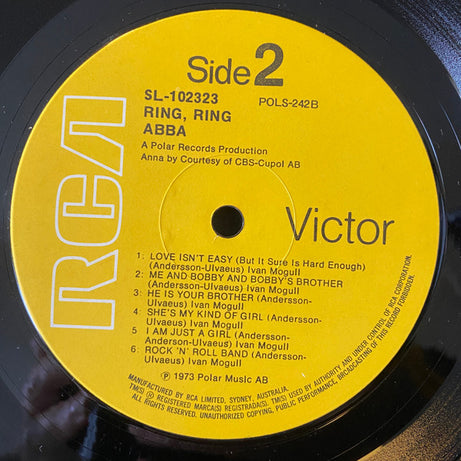 ABBA : Ring Ring (LP, Album)