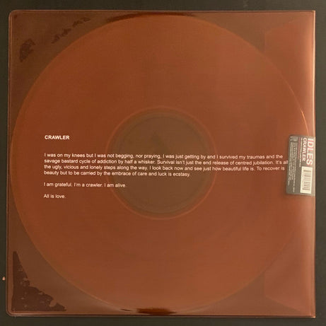 Idles : Crawler (LP, Album, Ltd, Amb)