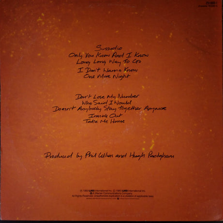 Phil Collins : No Jacket Required (LP, Album)