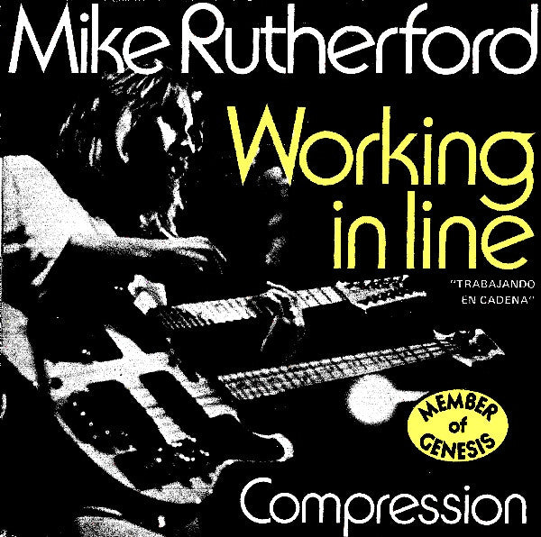 Mike Rutherford : Working In Line = Trabajando En Cadena (7", Single)