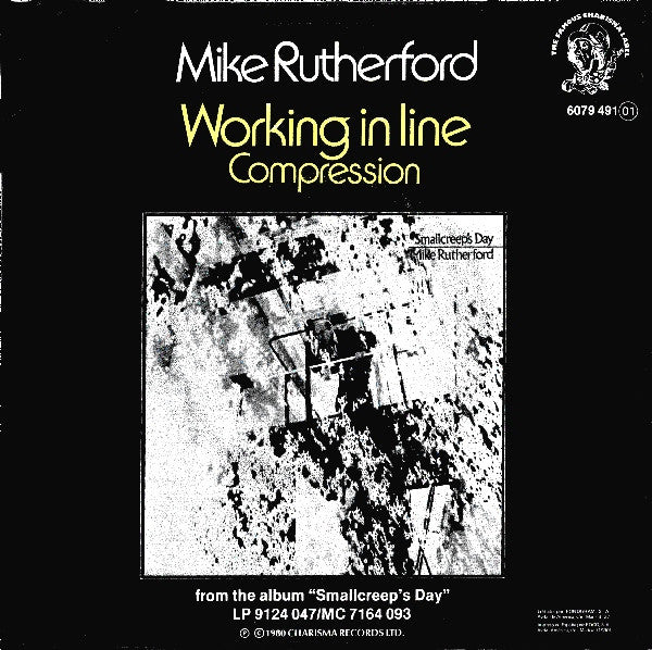 Mike Rutherford : Working In Line = Trabajando En Cadena (7", Single)