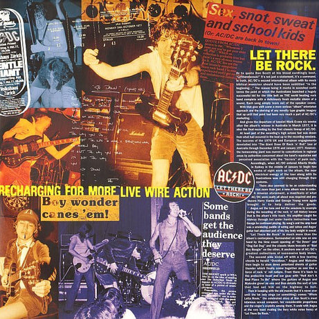 AC/DC : Let There Be Rock (LP, Album, RE, RM, 180)